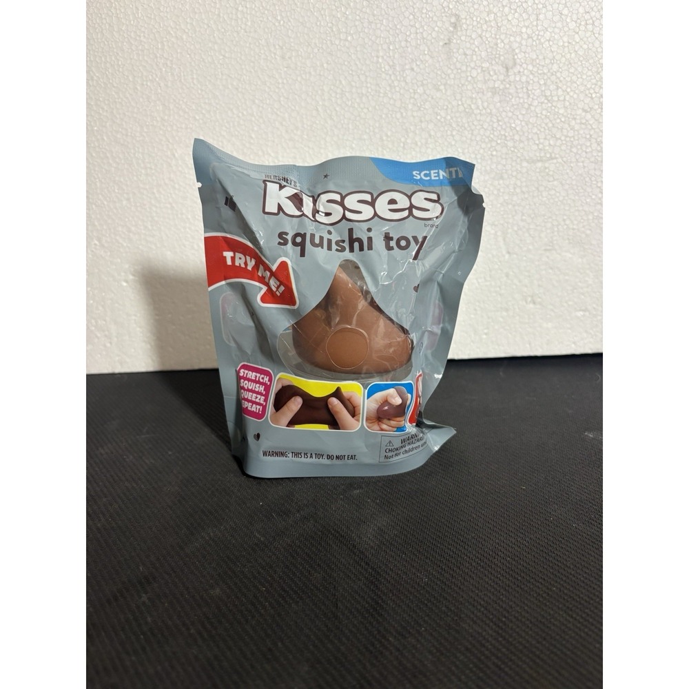 Hershey Kisses Squishi Toy Scented Chocolate Stress Relieving Toy New/Sealed